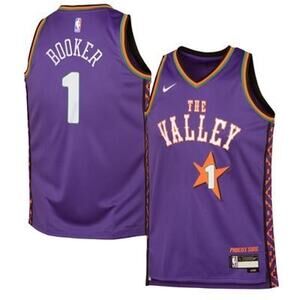Nike Devin Booker Purple Phoenix Suns 24/25 Swingman Player Jersey- City Edition